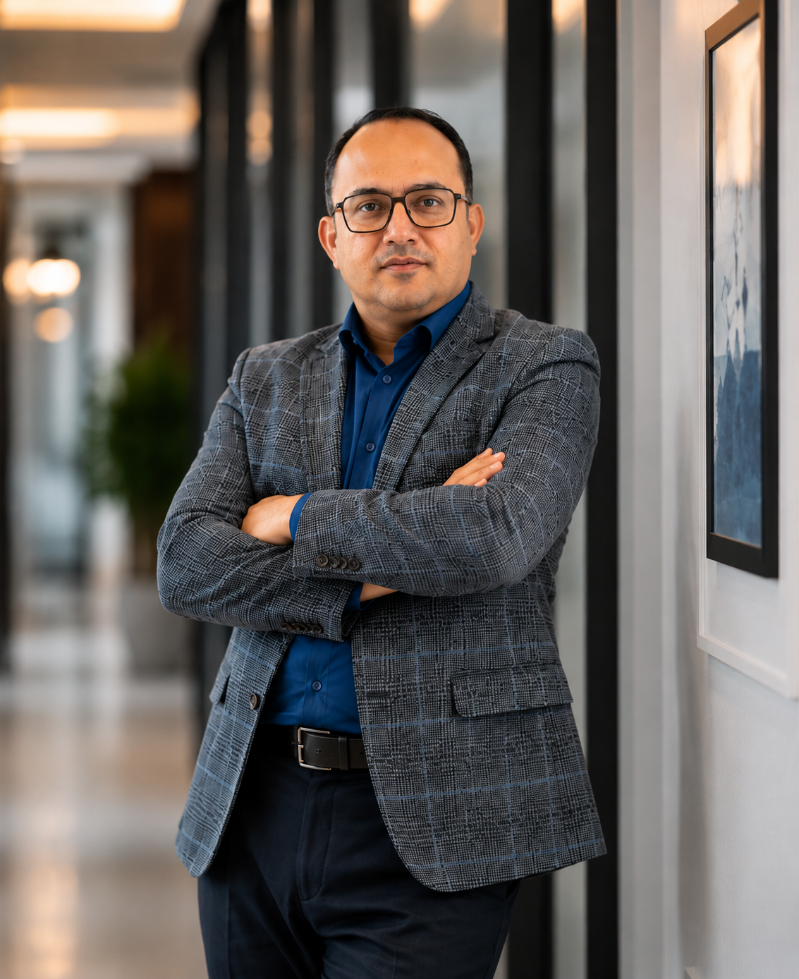 Portrait of CA Hemal Anilkumar Doshi
